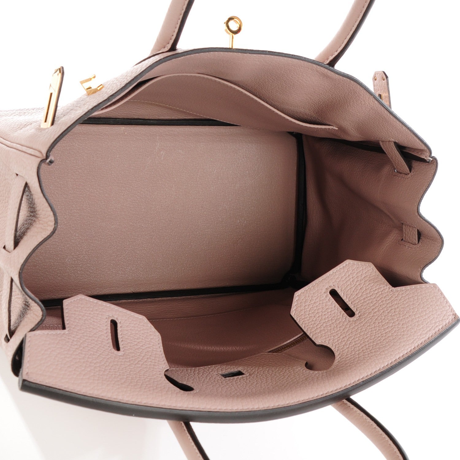 Hermes Taurillon Clemence Birkin 30 Glycine 14 of 23