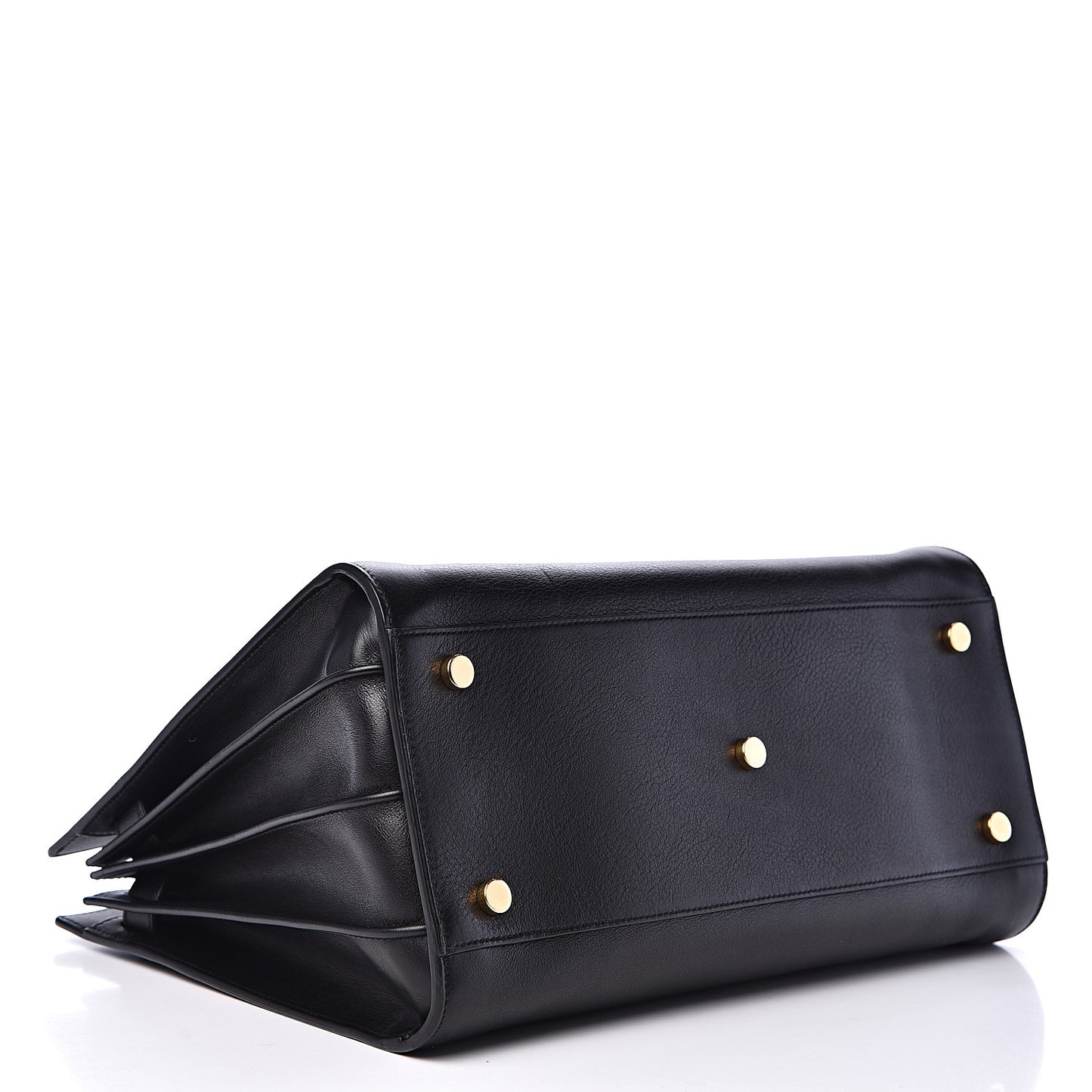 Calfskin Small Sac De Jour Black