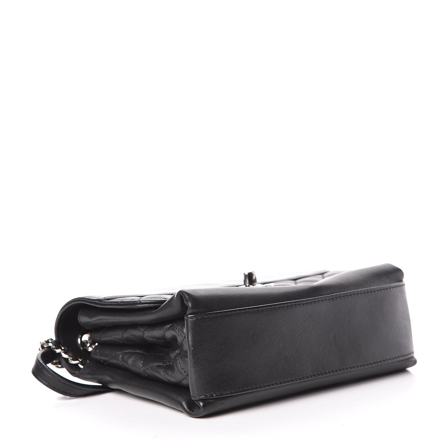 Calfskin Mini Tramezzo Flap Black