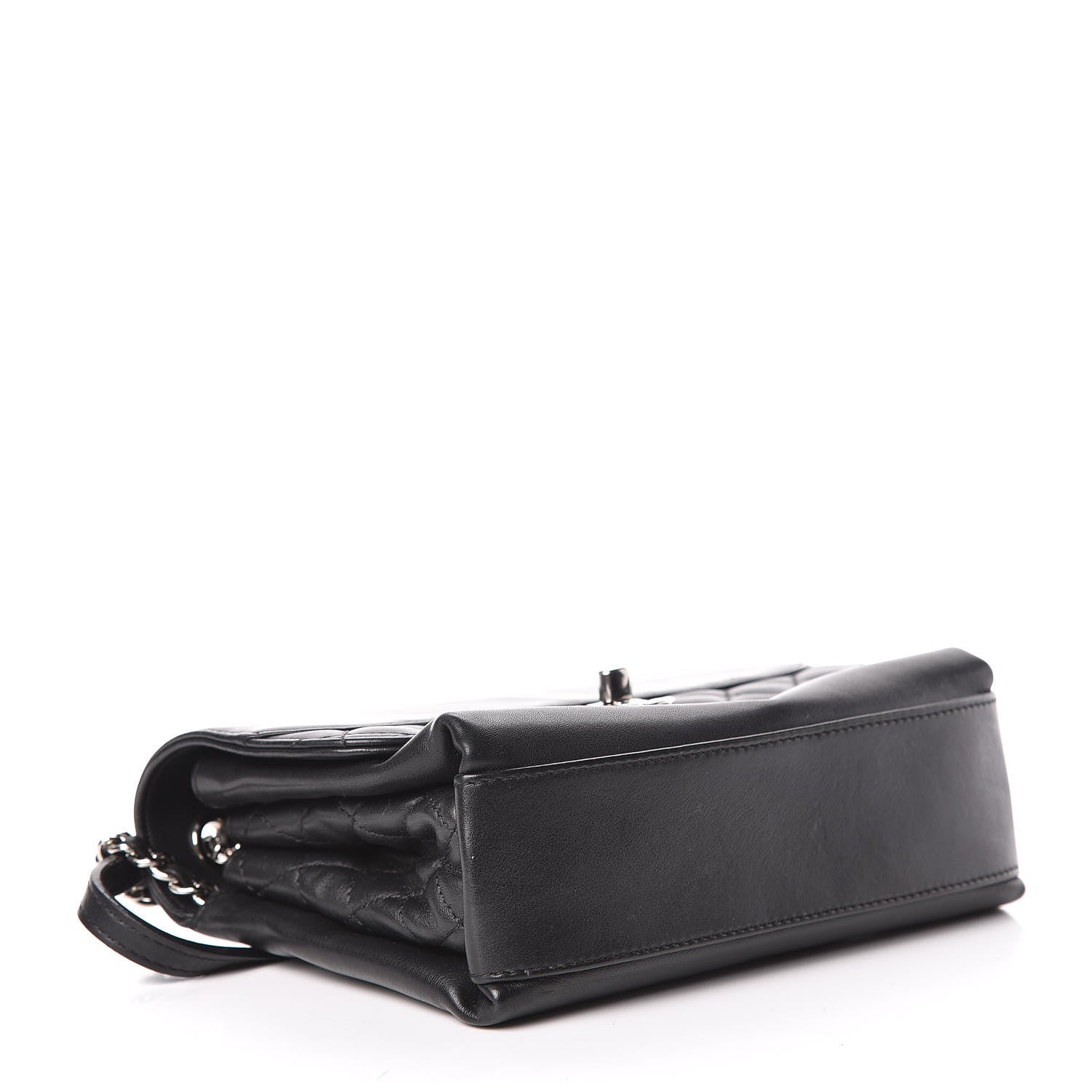 Chanel Calfskin Mini Tramezzo Flap Black 4 of 19
