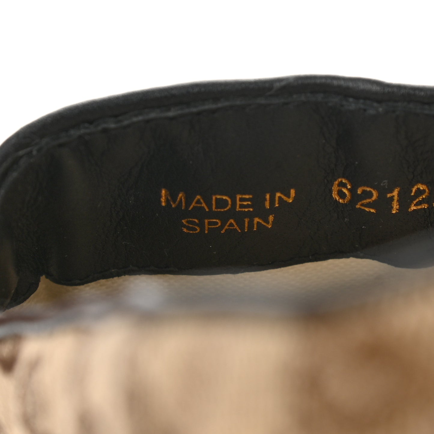 Monogram Matelasse Diagonal GG Marmont Espadrilles 39.5 Beige Ebony Black