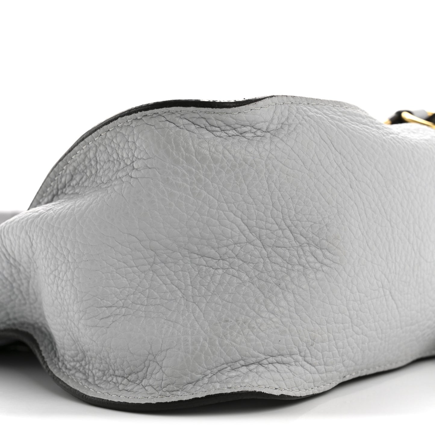 Calfskin Medium Marcie Satchel Light Cloud