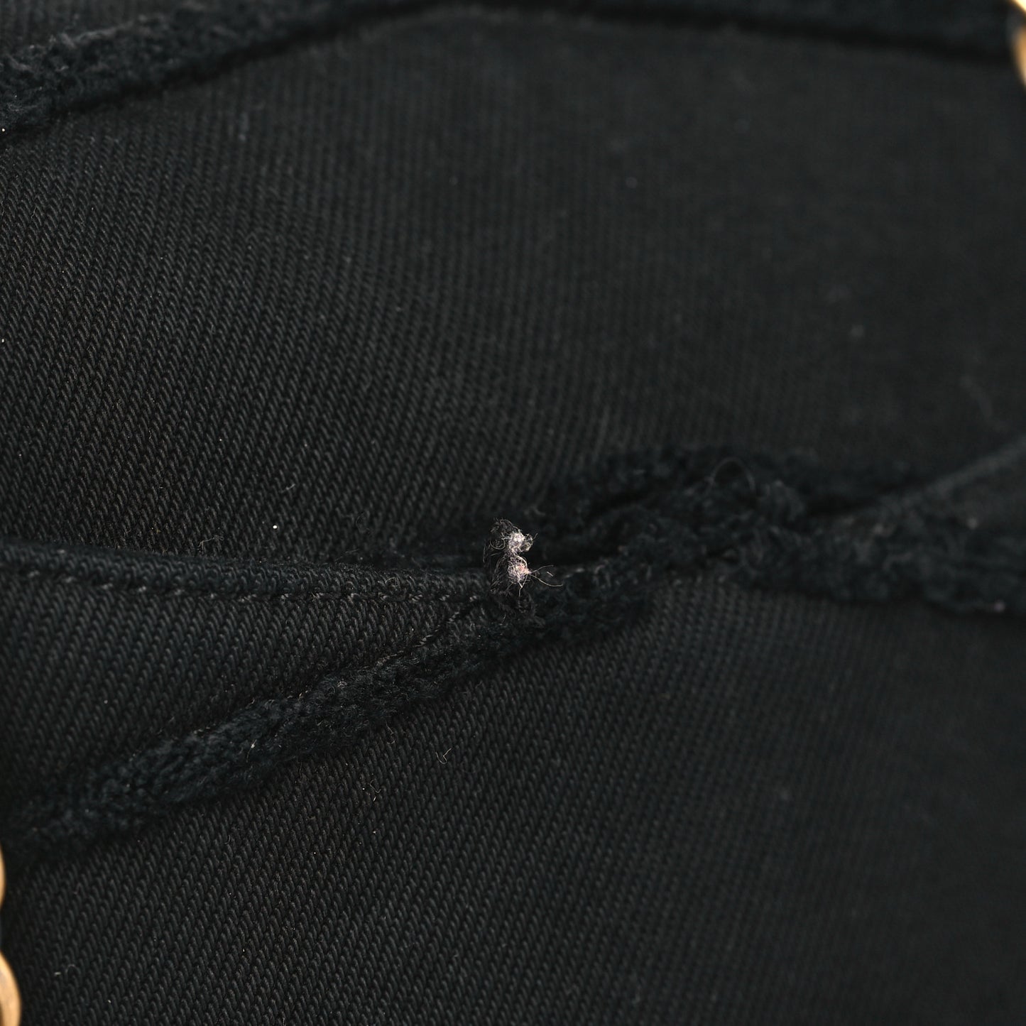 Denim Coco Flap Black