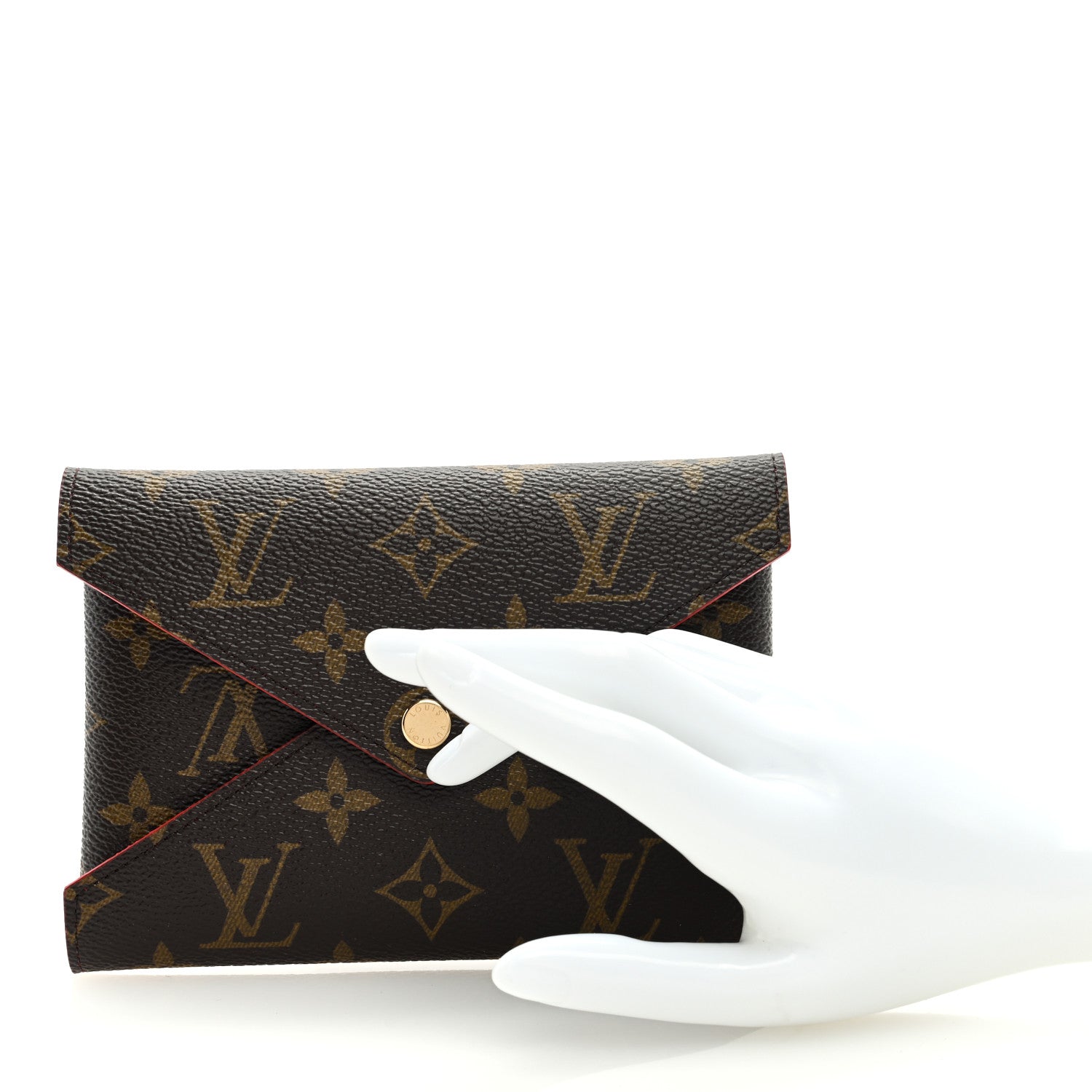 Louis Vuitton Monogram Medium Kirigami Pochette Insert Coquelicot 2 of 6