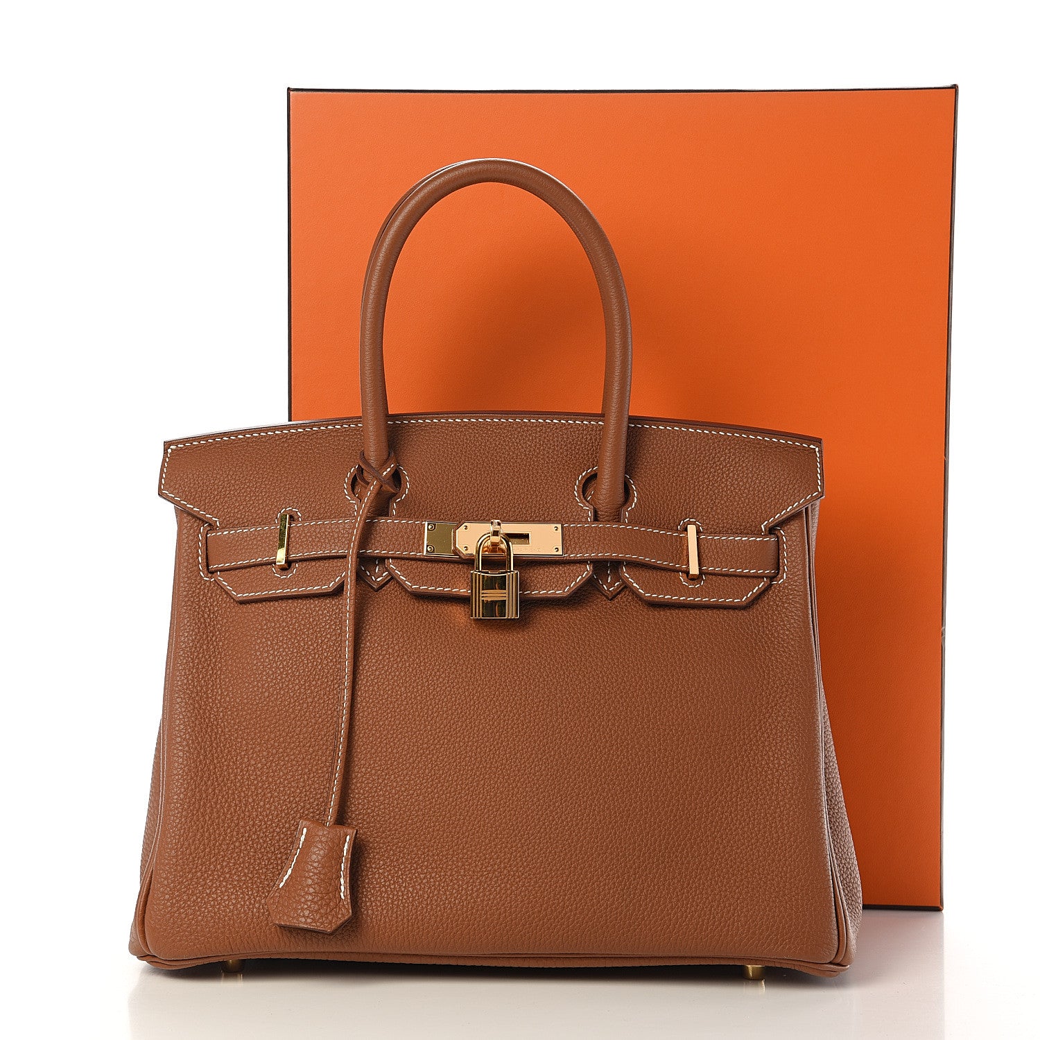 Hermes Togo Birkin 30 Gold 10 of 10
