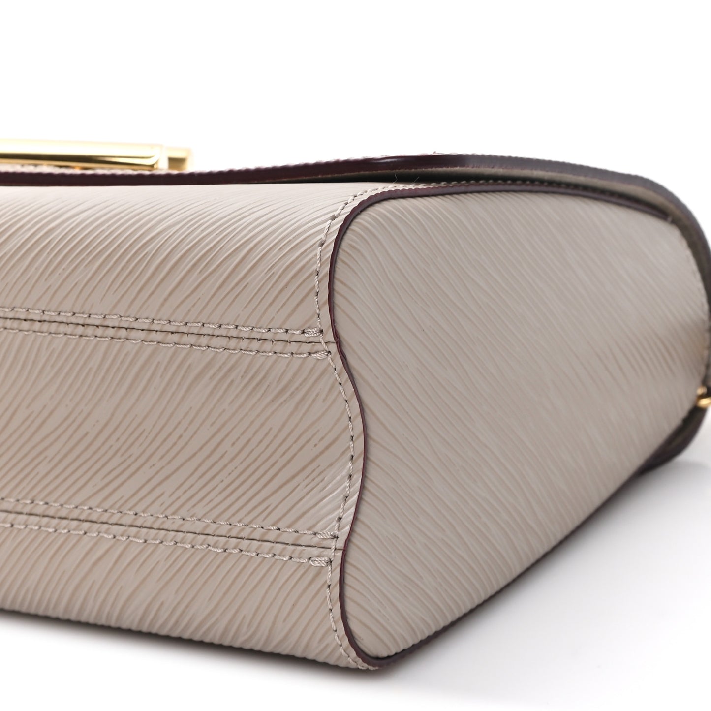 Epi Twist Shoulder Bag MM Galet Galet