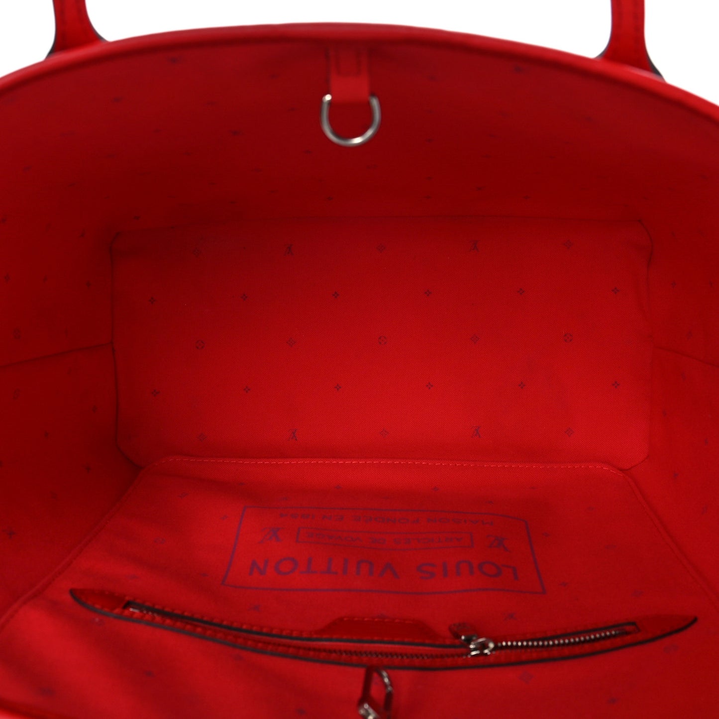 Monogram Escale Neverfull MM Rouge