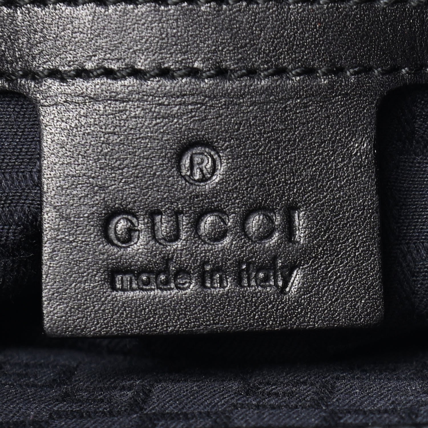 Gucci Calfskin Hobo Black 6 of 9
