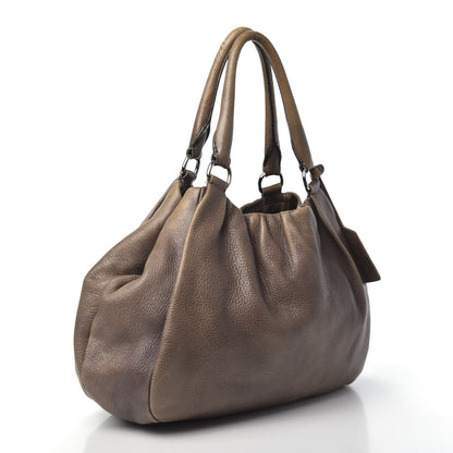 Prada Cervo Antik Tote Fumo 3 of 9