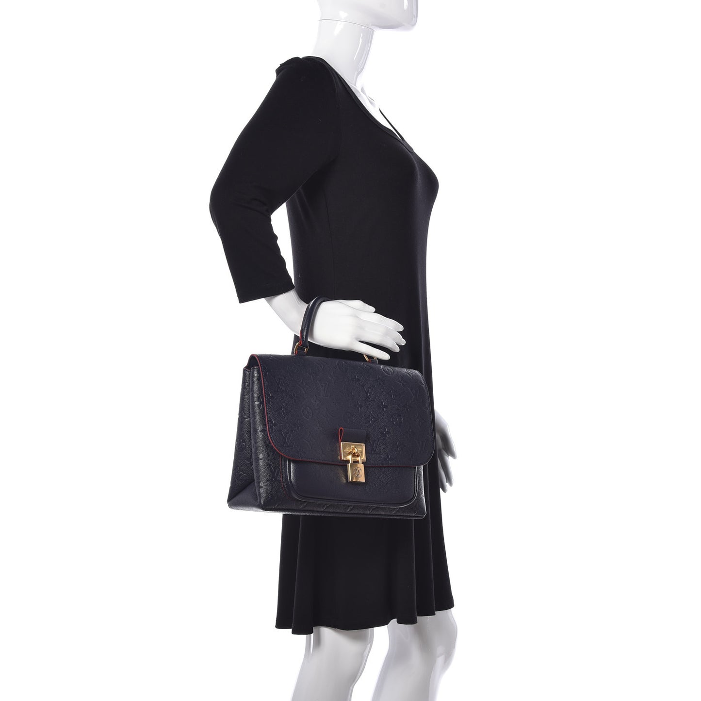 Empreinte Marignan Marine Rouge