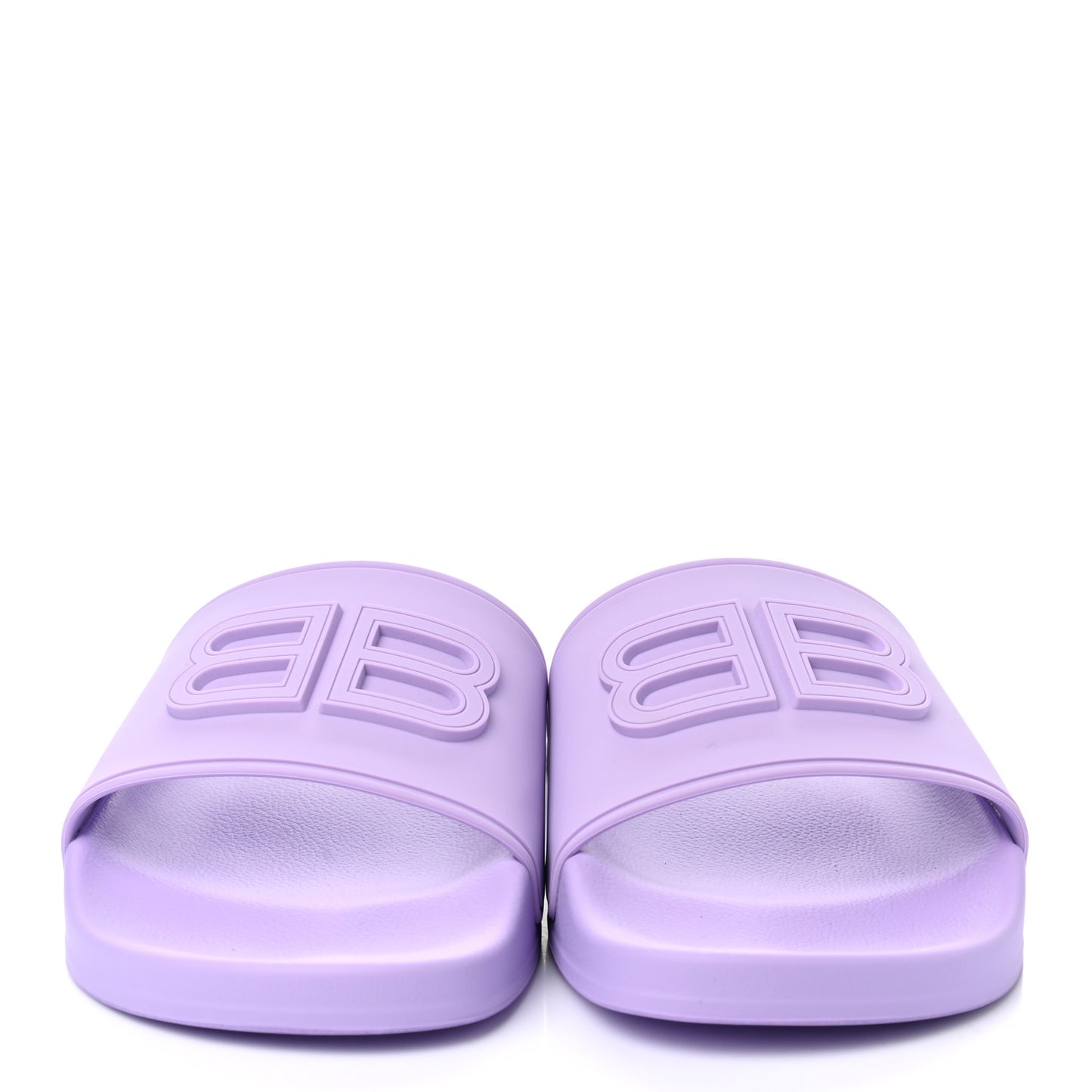 Rubber BB Womens Pool Slide Sandals 40 Lilac