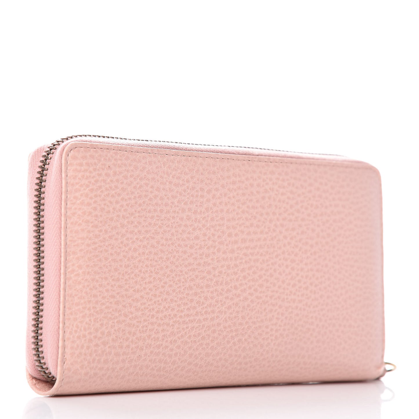Calfskin Butterfly Farfalla Zip Around Wallet Perfect Pink