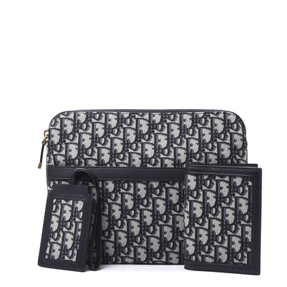 Christian Dior Oblique Travel Set Navy Blue 1 of 11