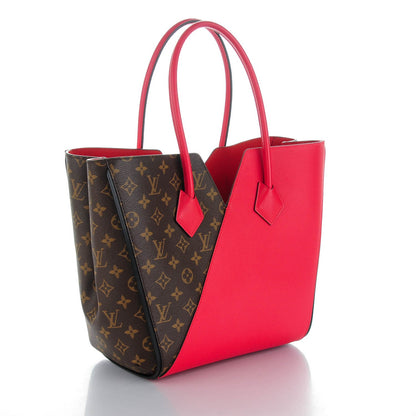 Louis Vuitton Calfskin Monogram Kimono Tote Poppy 3 of 7