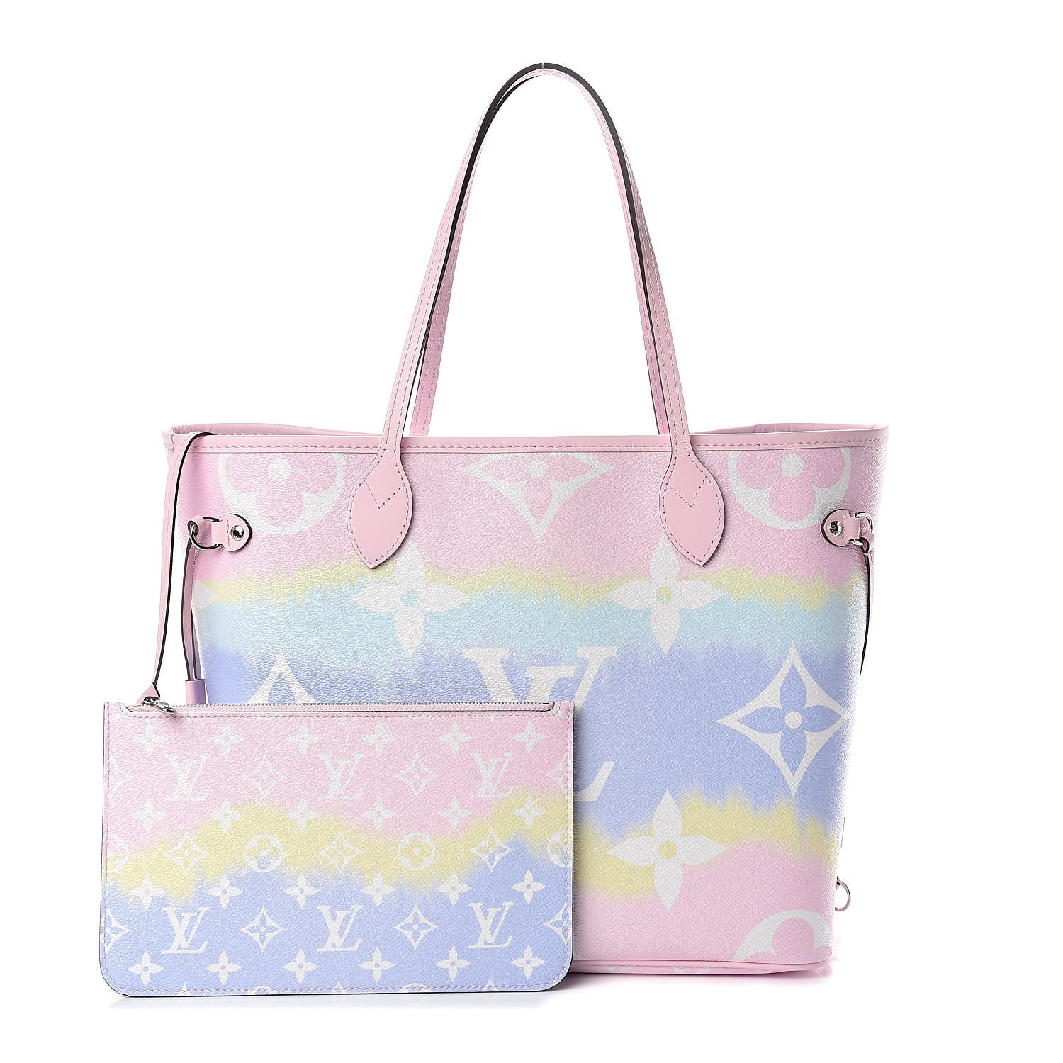 Louis Vuitton Monogram Escale Neverfull MM Pastel 1 of 9