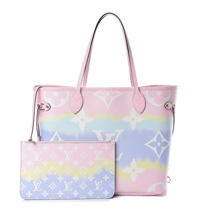 Louis Vuitton Monogram Escale Neverfull MM Pastel 1 of 9