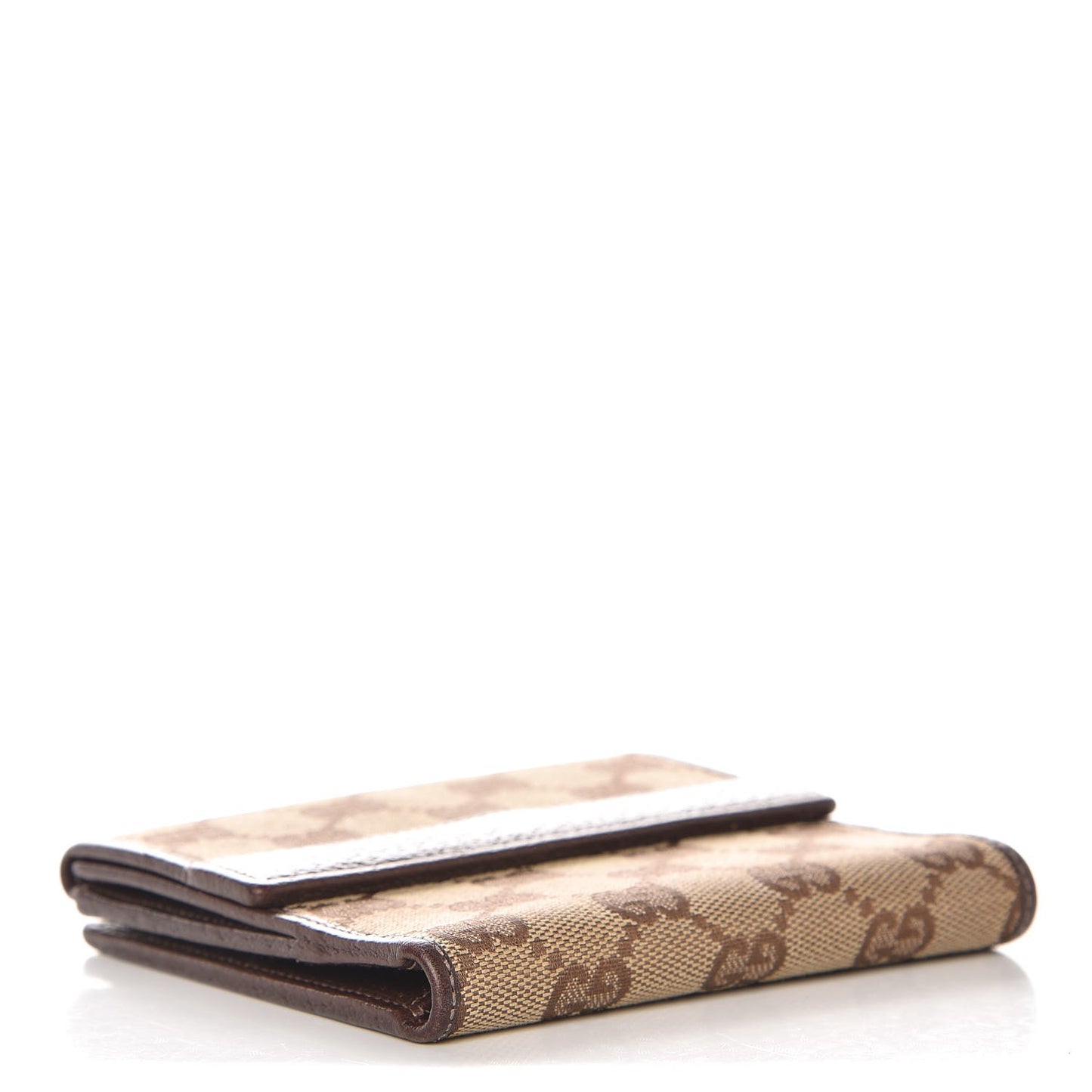 Monogram French Flap Wallet Dark Brown