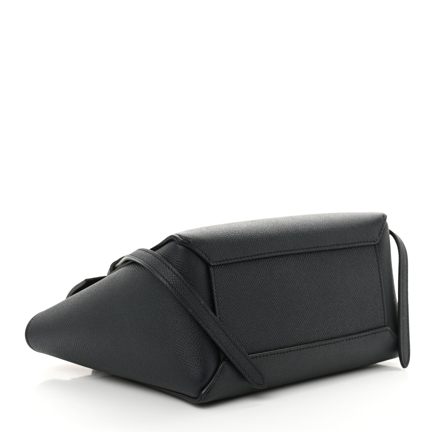 Celine Grained Calfskin Nano Belt Bag Navy 4 of 12