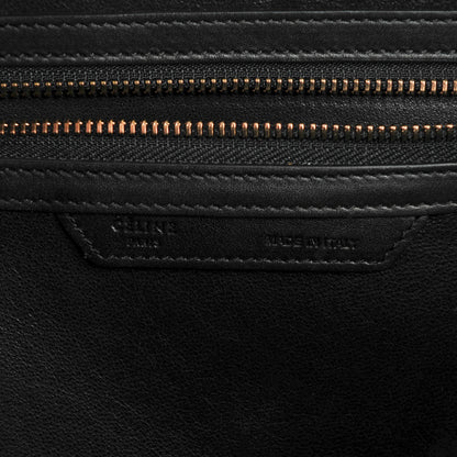 Celine Python Mini Bi-Color Luggage Black White 8 of 9