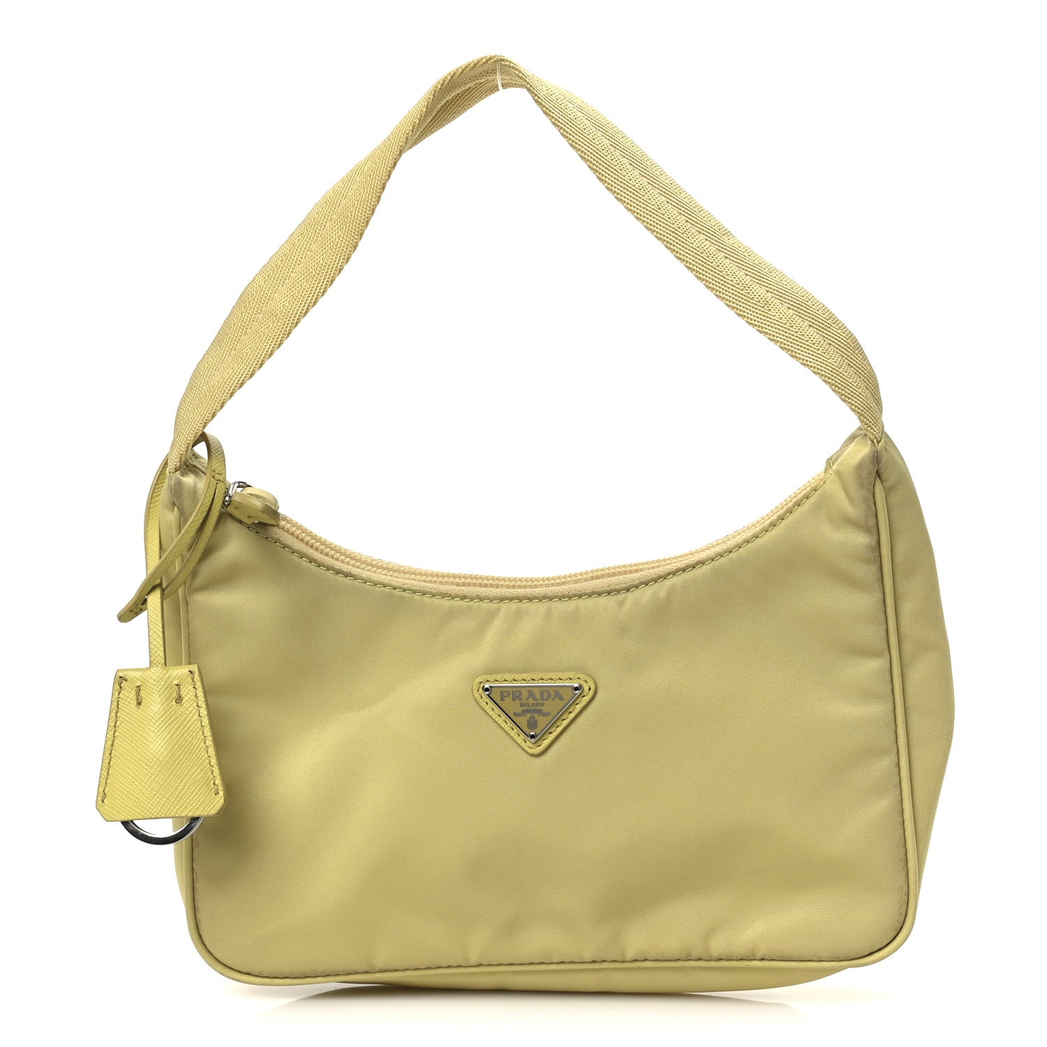 Prada Tessuto Nylon Saffiano Mini Re-Edition 2000 Bag Ananas 1 of 10