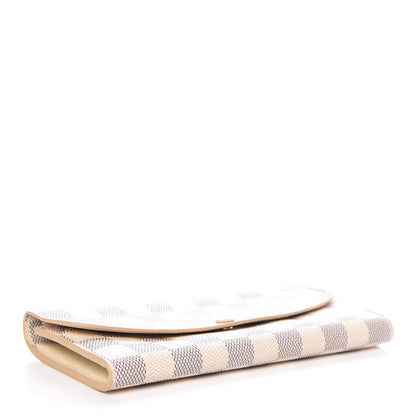 Louis Vuitton Damier Azur Emilie Wallet 4 of 11