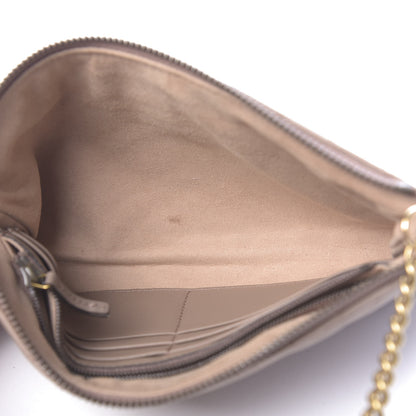 Gucci Calfskin Matelasse Mini GG Marmont Chain Bag Porcelain Rose 5 of 15