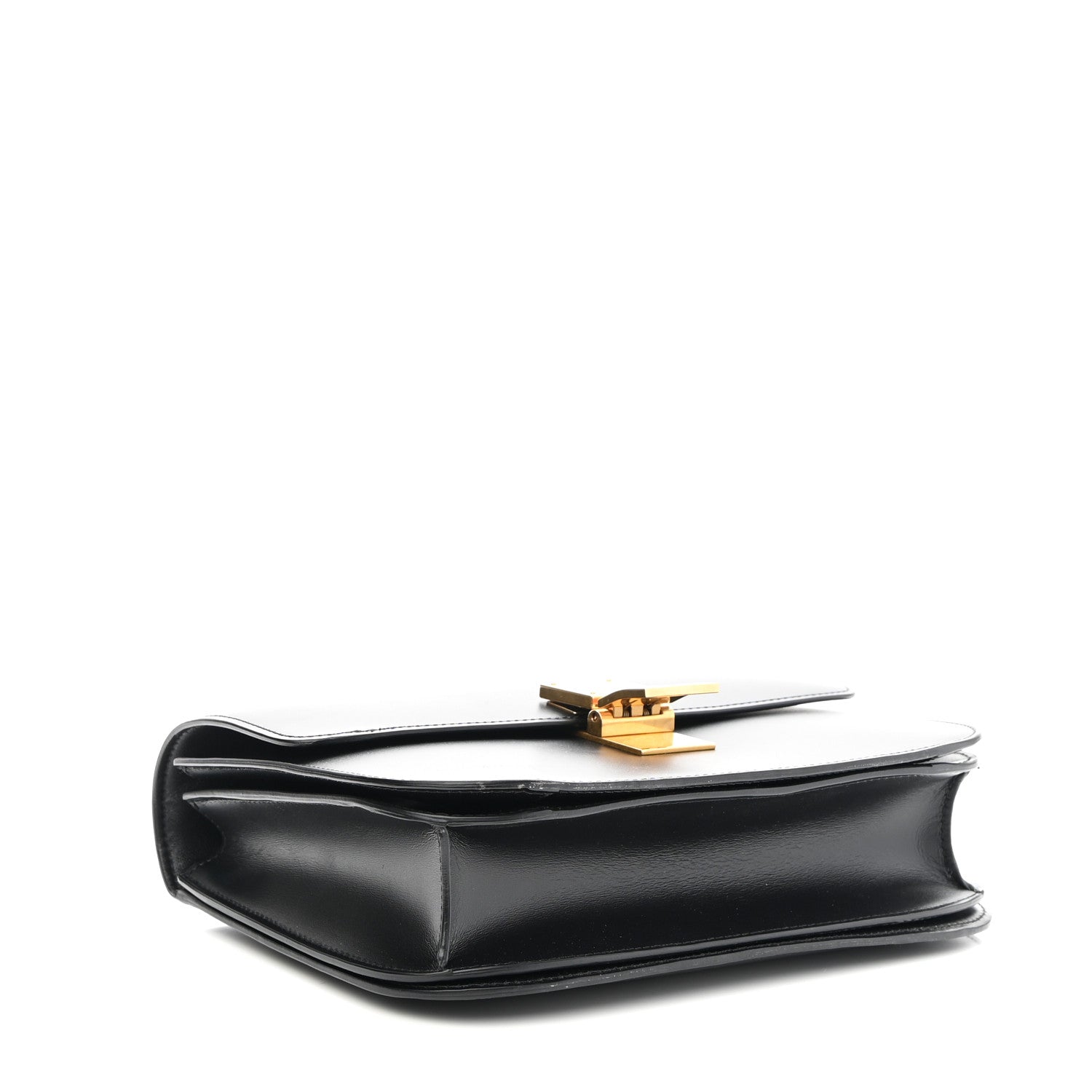 Celine Box Calfskin Medium Classic Box Flap Bag Black 4 of 12