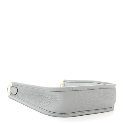 Hermes Taurillon Clemence Evelyne TPM Bleu Glacier 4 of 11