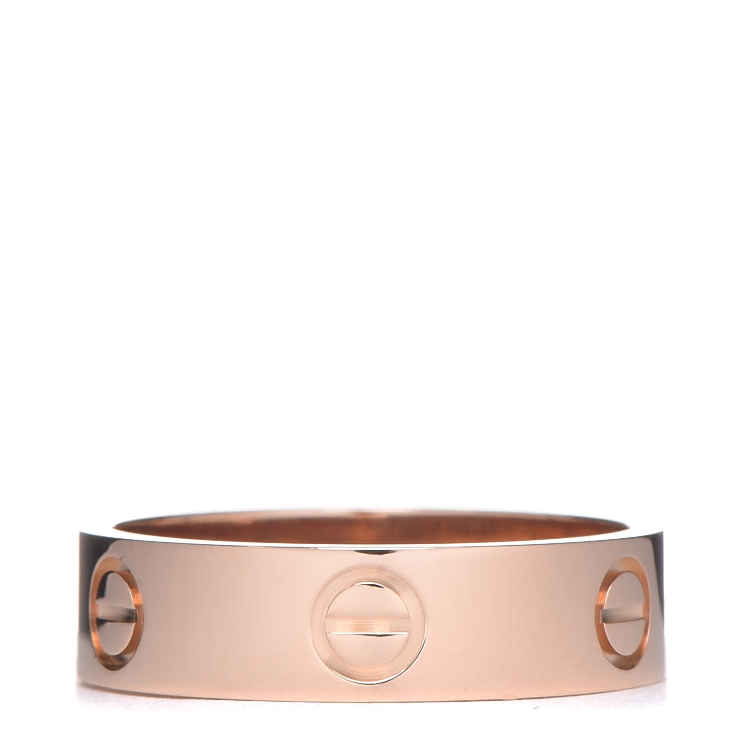 Cartier 18K Pink Gold 5.5mm LOVE Ring 58 8.25 1 of 5