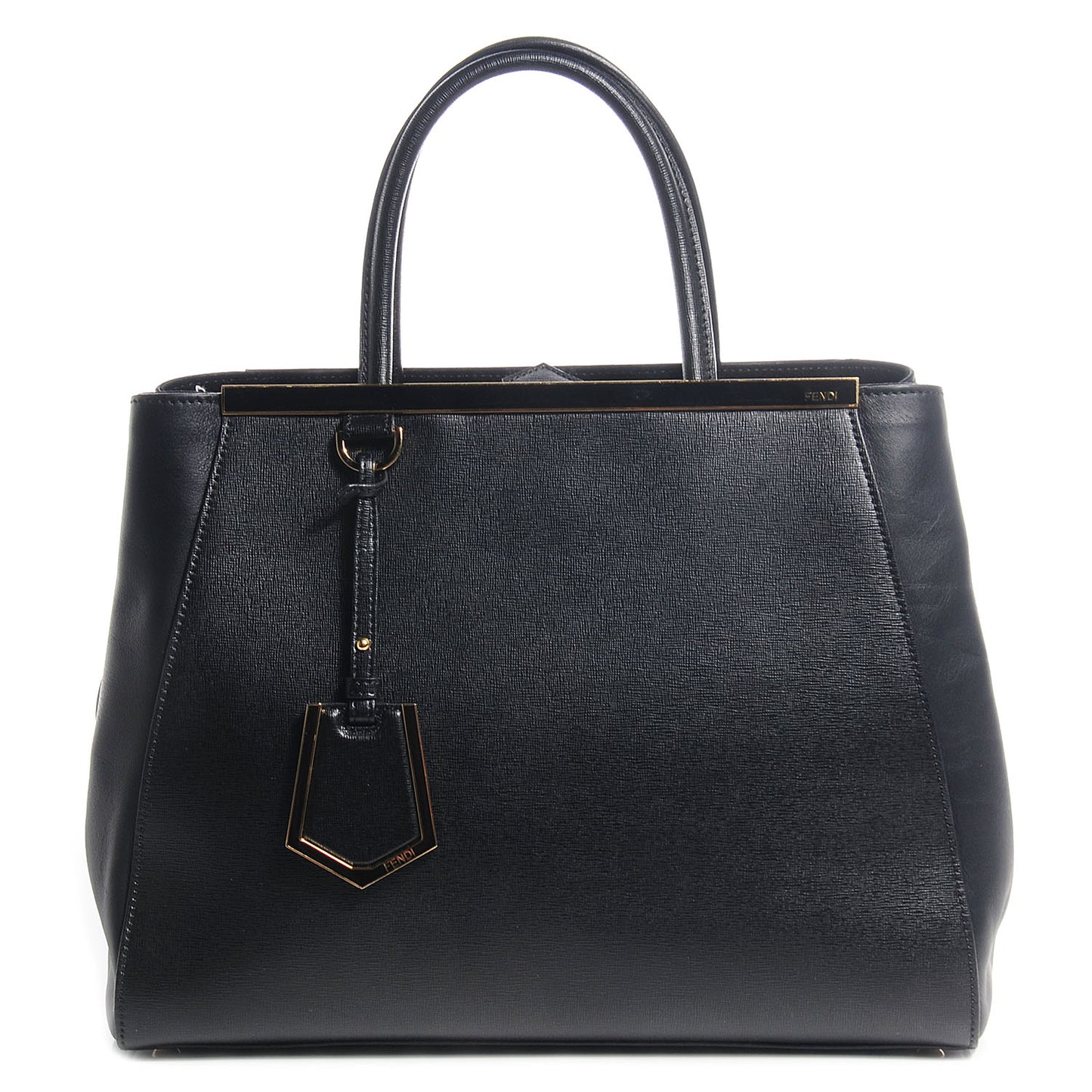 Vitello Elite Medium 2Jours Tote Black