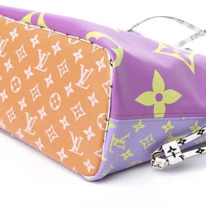 Louis Vuitton Monogram Giant Neverfull MM Pink Lilac 10 of 11