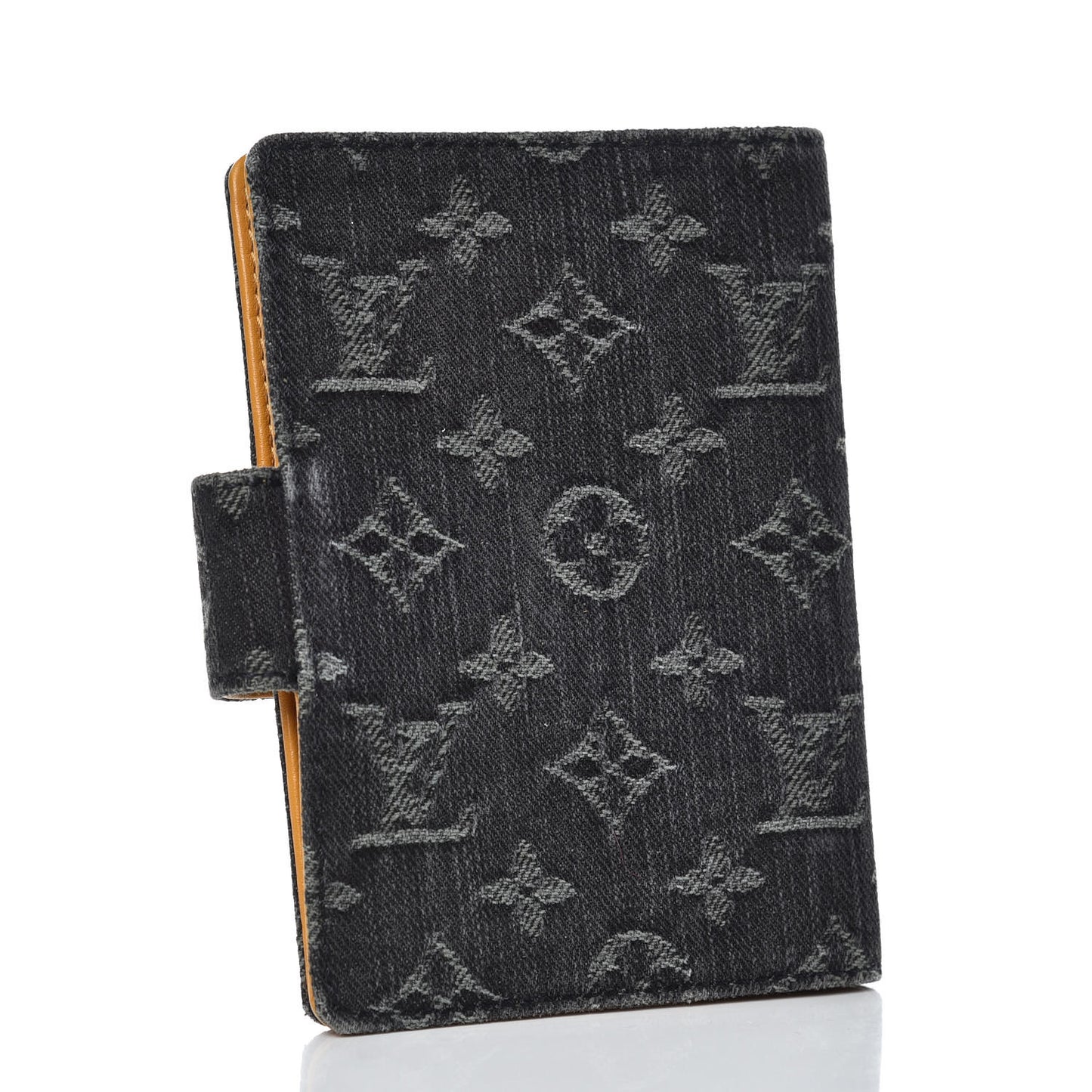 Denim Monogram Agenda PM Black
