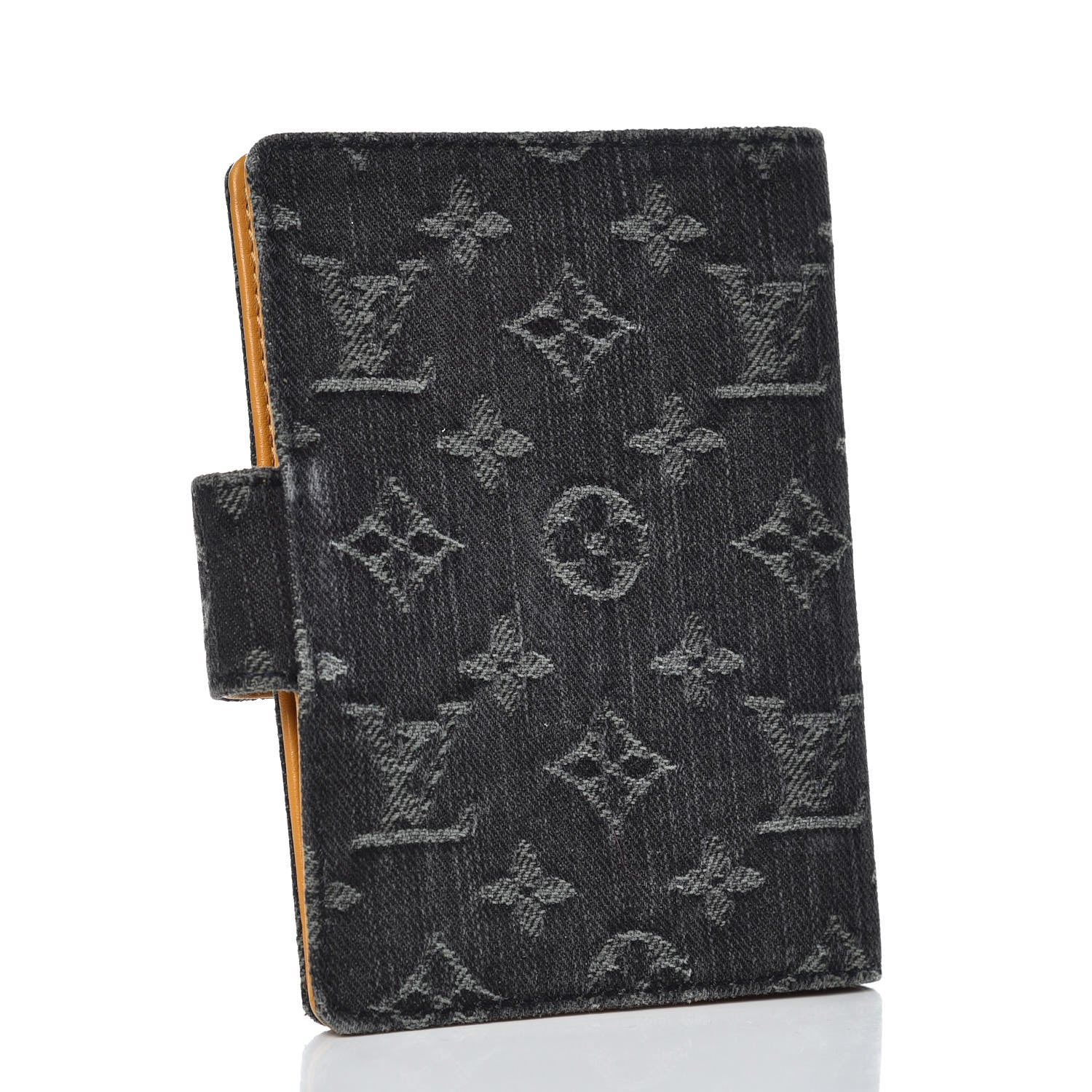 Louis Vuitton Denim Monogram Agenda PM Black 3 of 8