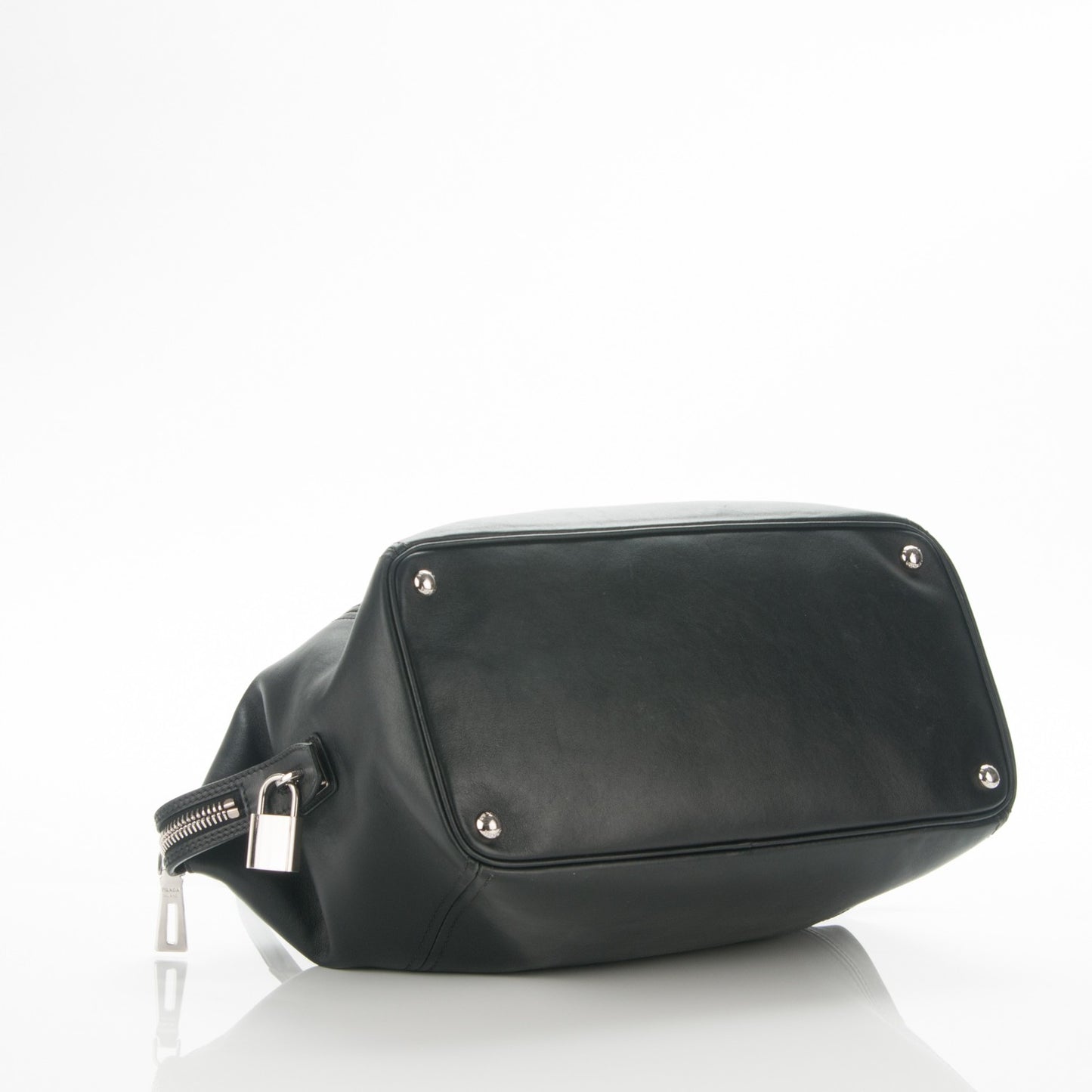 Soft Calf Satchel Nero Black