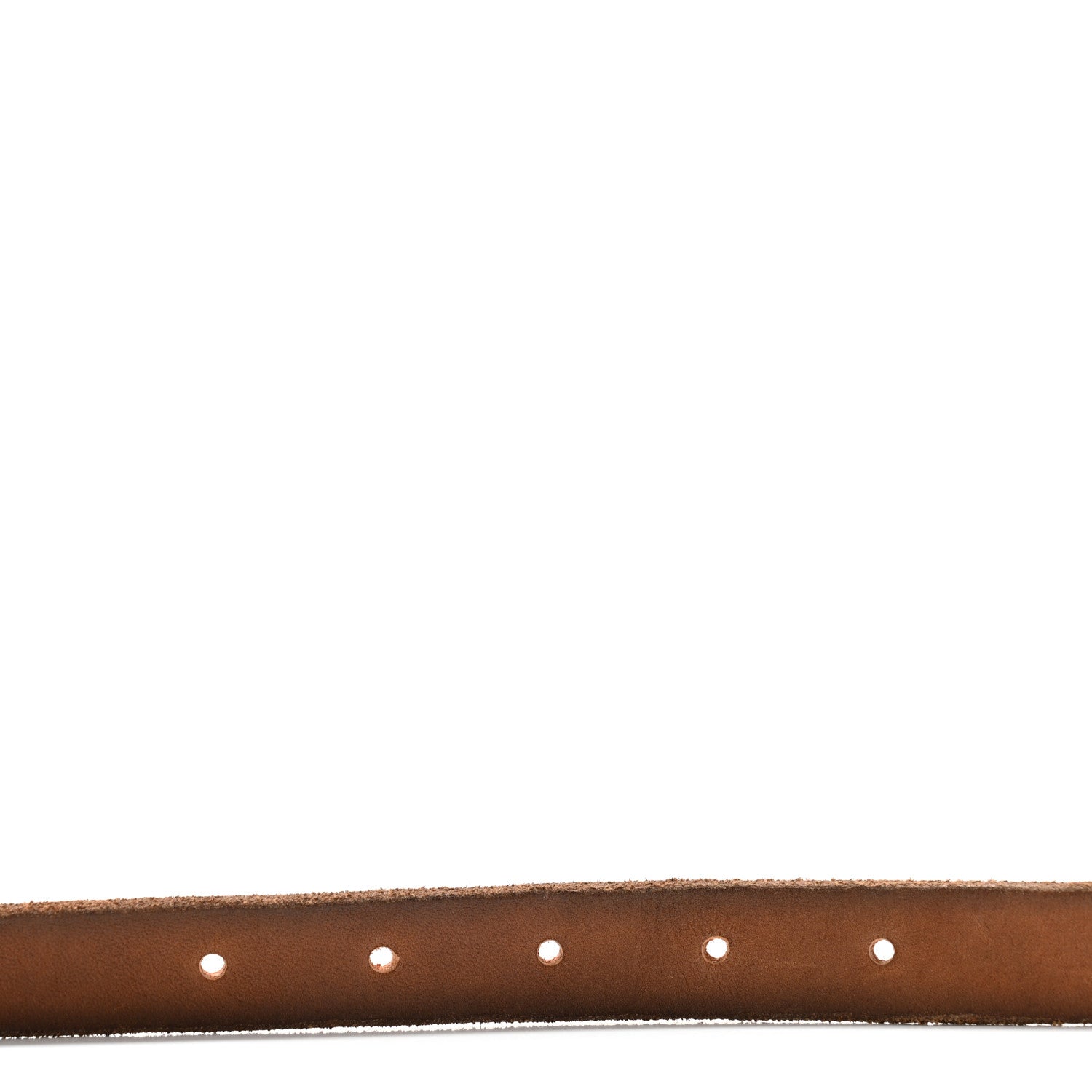 Gucci Faded Calfskin Double G 40mm Belt 80 32 Cuir 3 of 5
