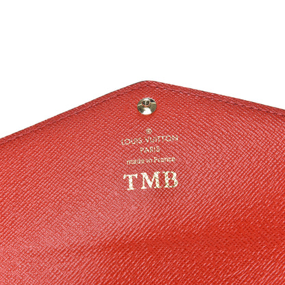 Louis Vuitton Monogram World Tour Sarah Wallet 6 of 8