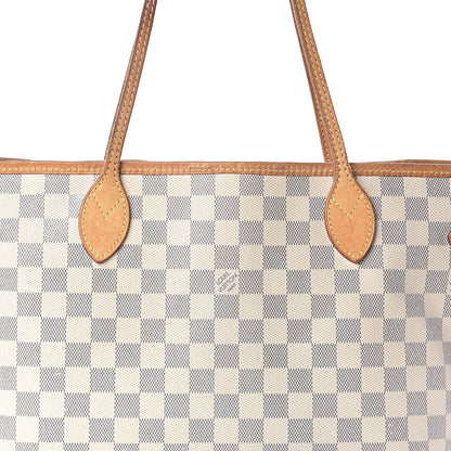 Louis Vuitton Damier Azur Neverfull MM 9 of 13