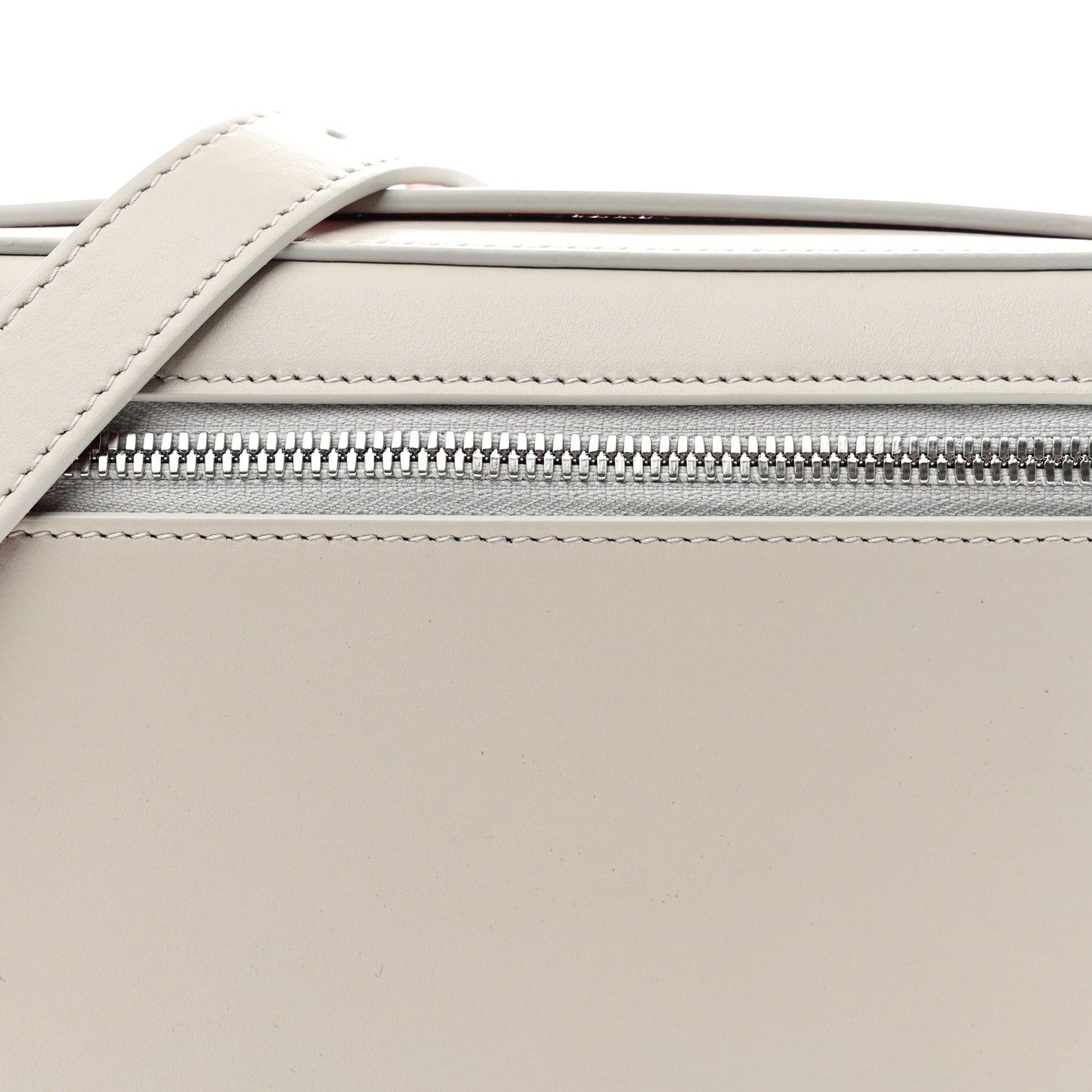 Calfskin Paris Kypipouch Top Handle Bag Albatre