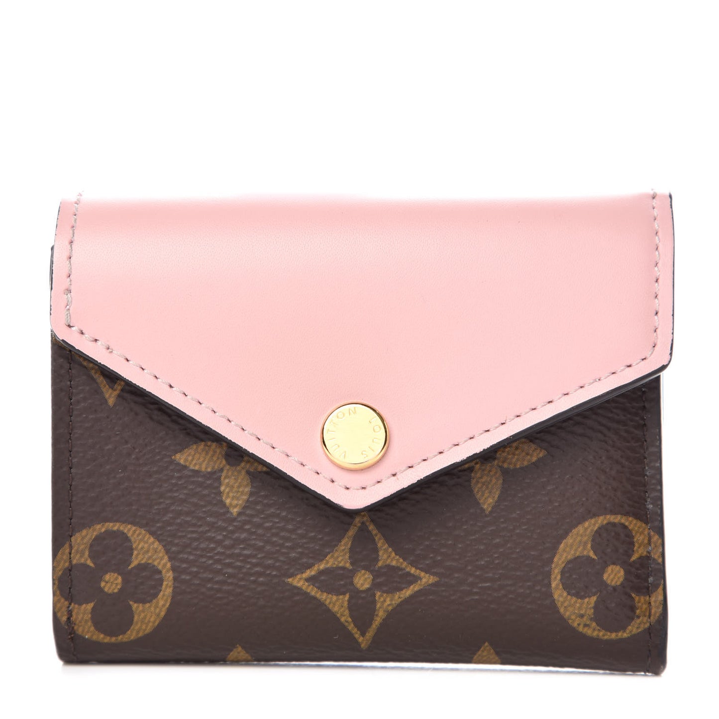 Monogram Zoe Wallet Rose Ballerine