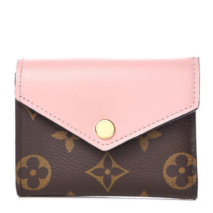 Louis Vuitton Monogram Zoe Wallet Rose Ballerine 1 of 8