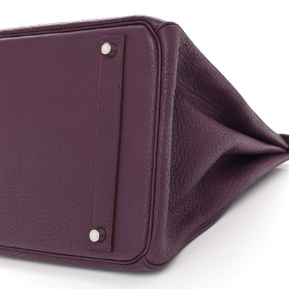 Hermes Fjord Birkin 40 Cassis 10 of 18