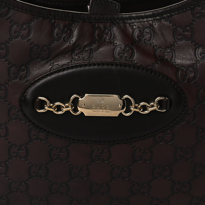 Gucci Guccissima Punch Hobo Dark Brown 7 of 9