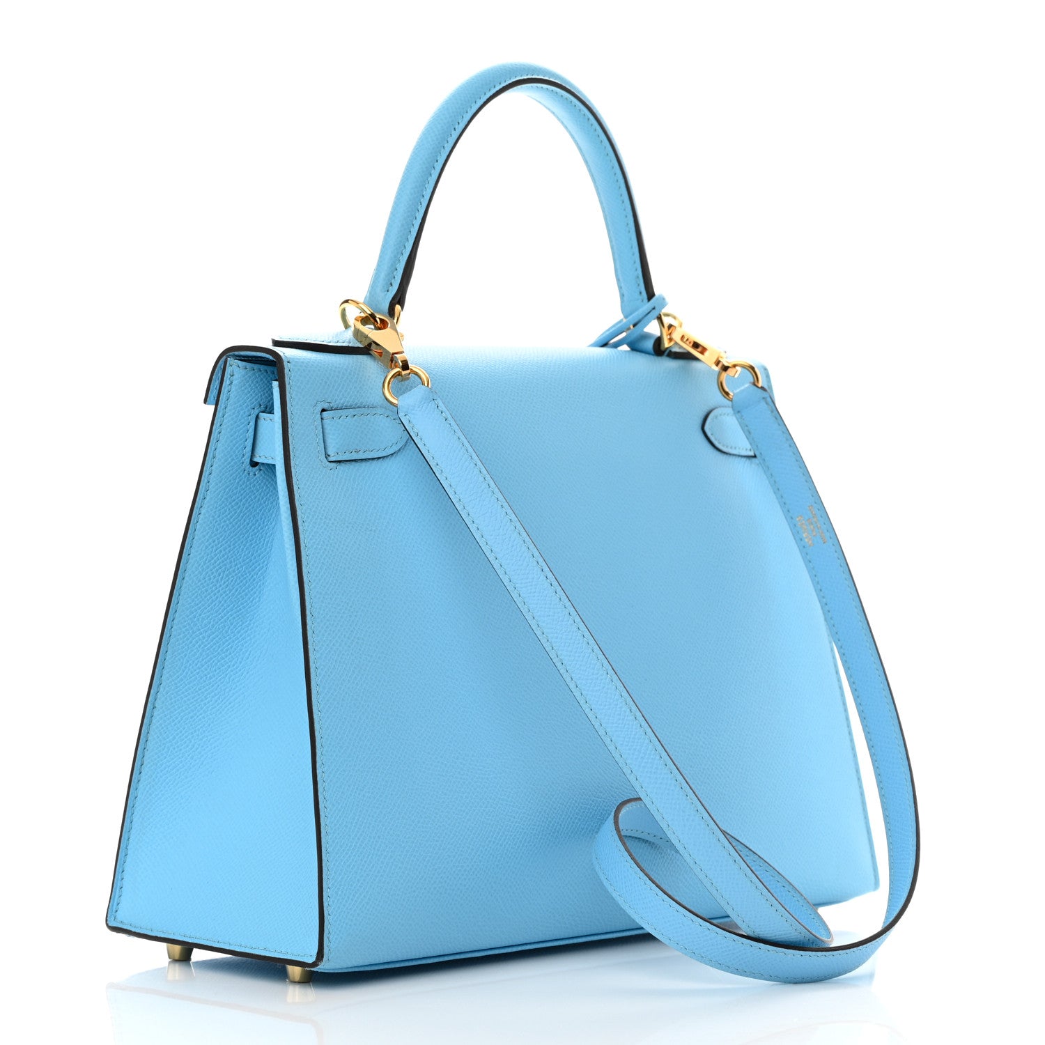 Hermes Epsom Kelly Sellier 28 Celeste 3 of 12