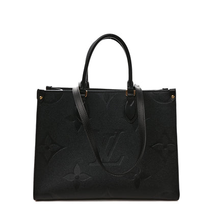 Louis Vuitton Empreinte Monogram Giant Onthego MM Black 1 of 8