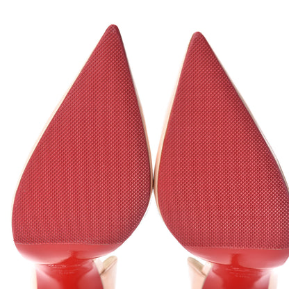 Christian Louboutin Patent Iriza 100 Pumps 40.5 Poudre 9 of 13