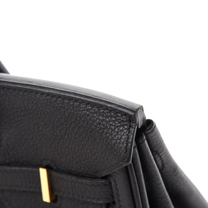 Hermes Togo Birkin 25 Black 35 of 36