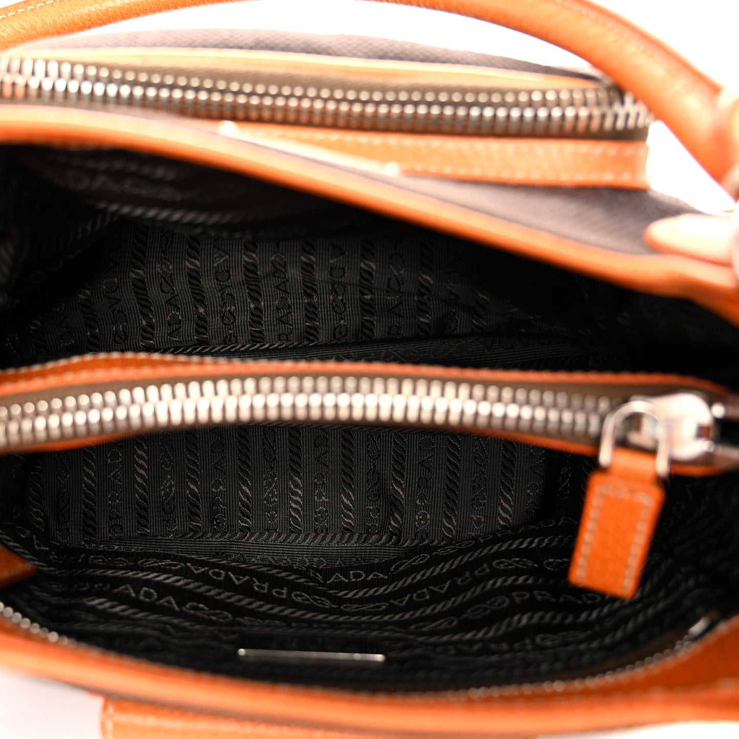 Canapa Cinghiale Shoulder Bag Ebano Orange
