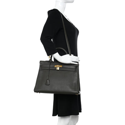 Hermes Vache Liegee Kelly Retourne 35 Ebene 2 of 10