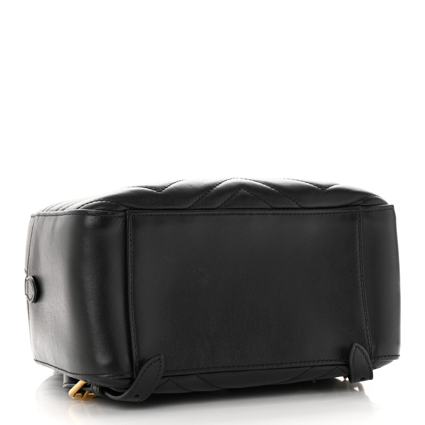 Calfskin Matelasse GG Marmont Backpack Black