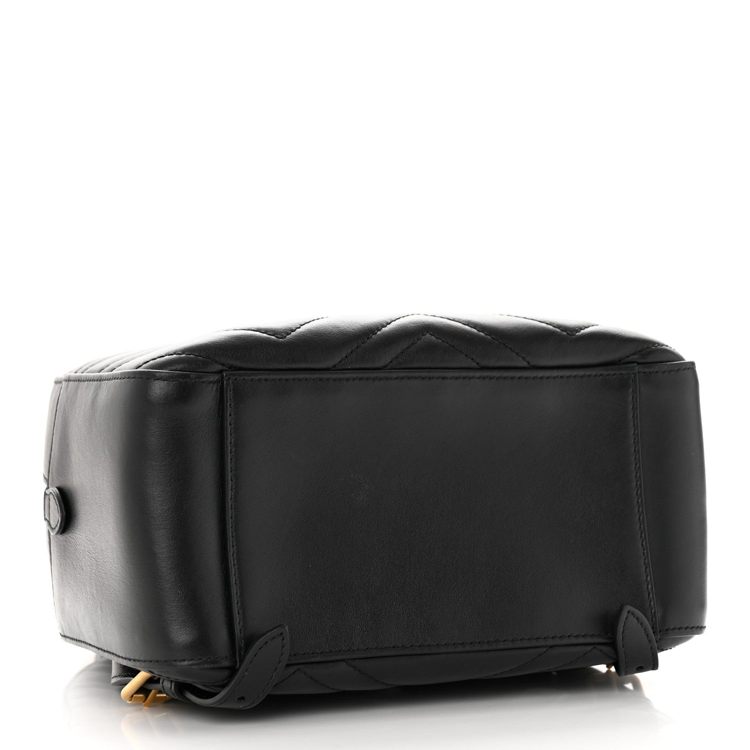 Gucci Calfskin Matelasse GG Marmont Backpack Black 4 of 16